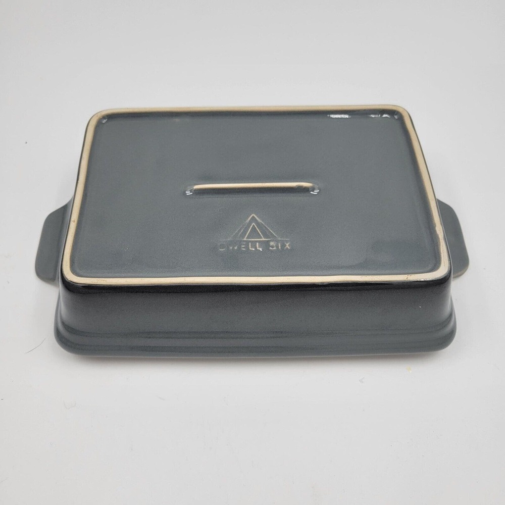 Dwell Six Avacado‎ Green Stoneware Limited Edition Brownie Casserole Dish 8x6